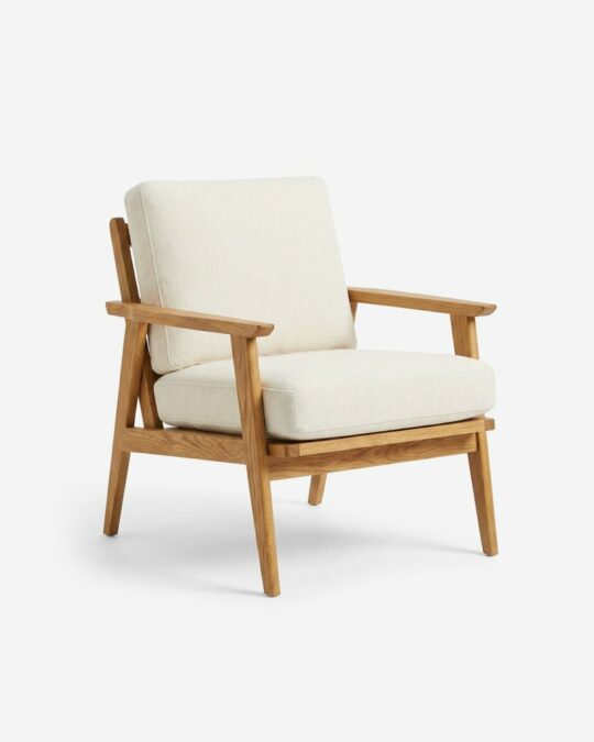 Cream Armchair
